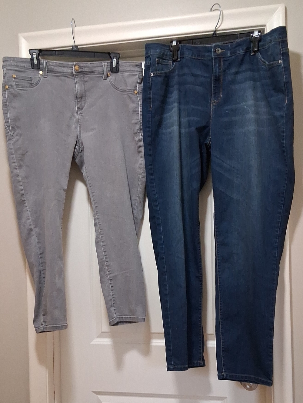 IMAN & Sonoma Jeans - Gray & Dark Blue, Comfortable Stretch
